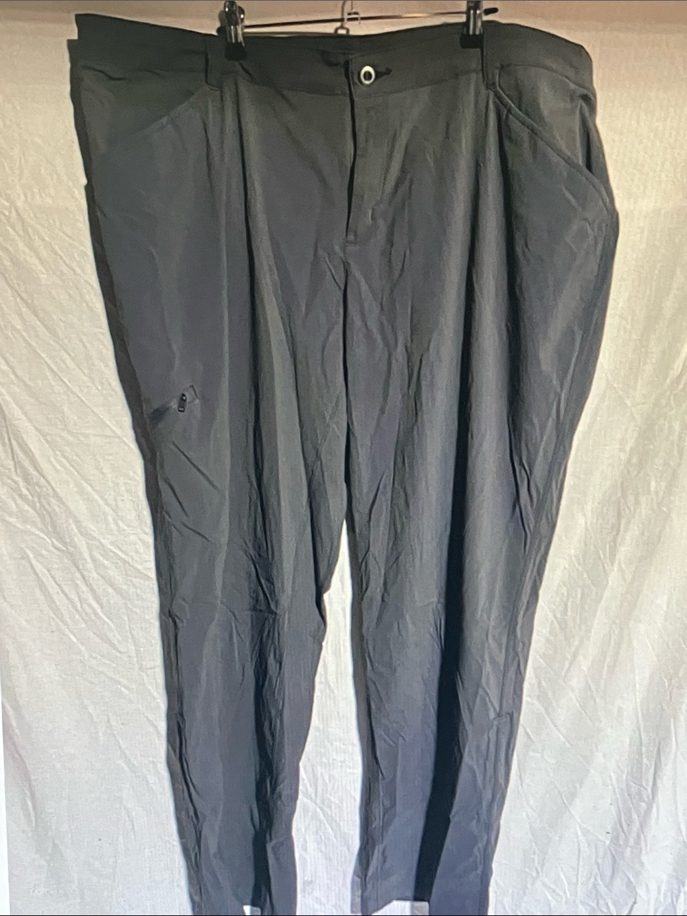Patagonia Women's Straight Leg Pants in Dark Charcoal
